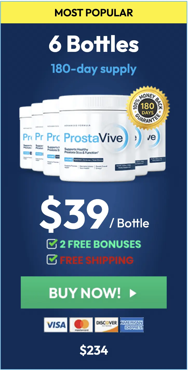 ProstaVive 6 Bottles